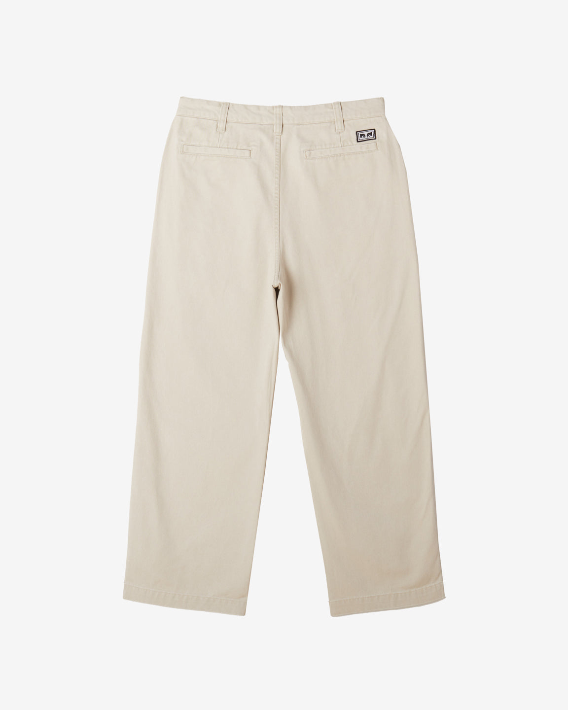 obey bigwig chino pant pigment silver grey