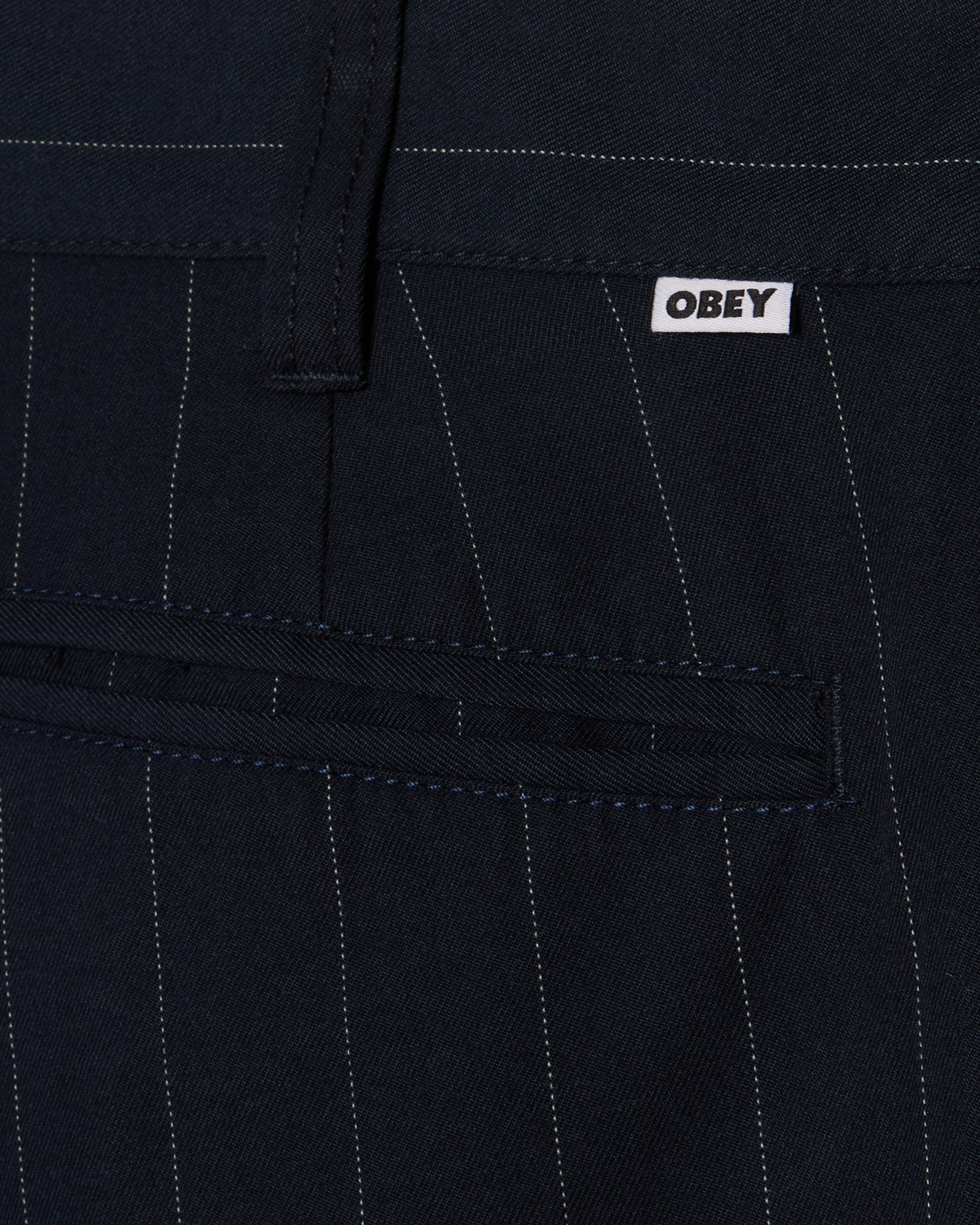 DEAN STRIPE PLEATED PANT