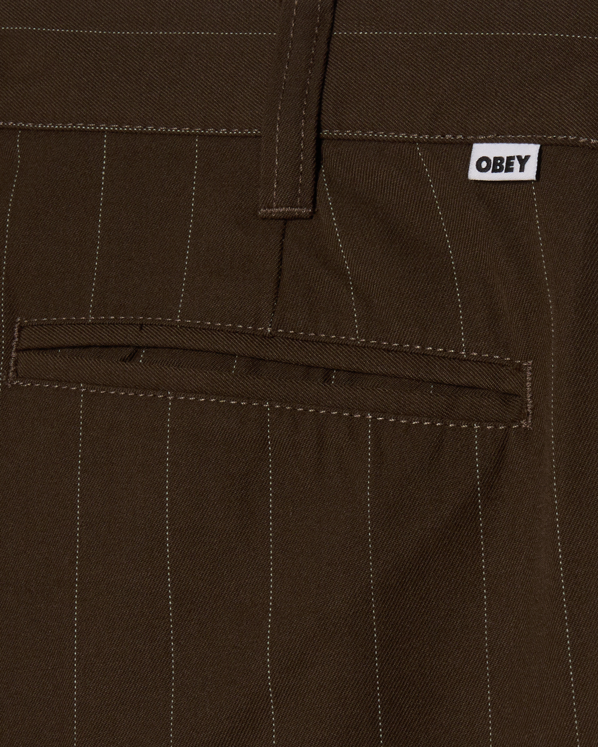 DEAN STRIPE PLEATED PANT