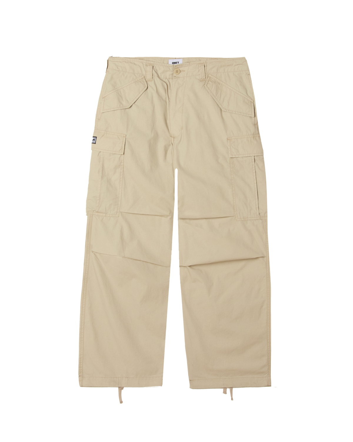 obey-baggy-cargo-pant-brown-rice-faded-wash