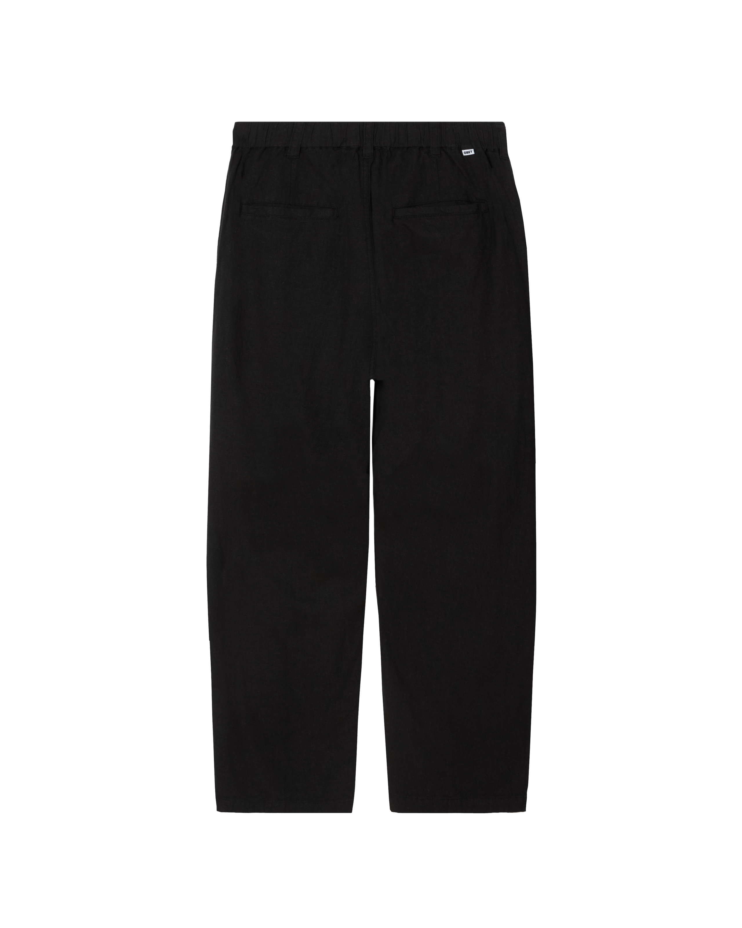 obey-foster-pleated-linen-pant-black (zoomed)