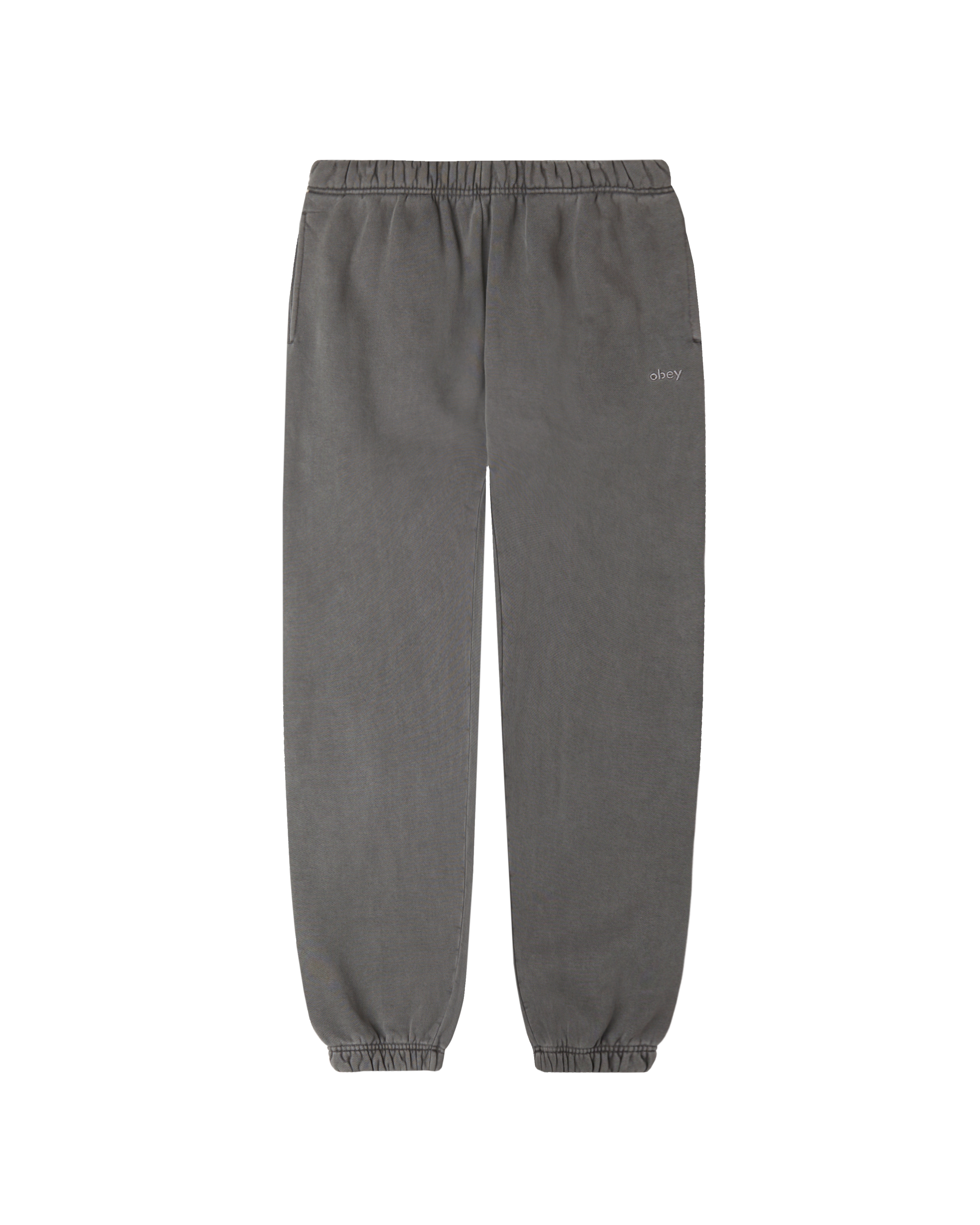 obey lowercase pigment sweatpant pigment digital black (zoomed)