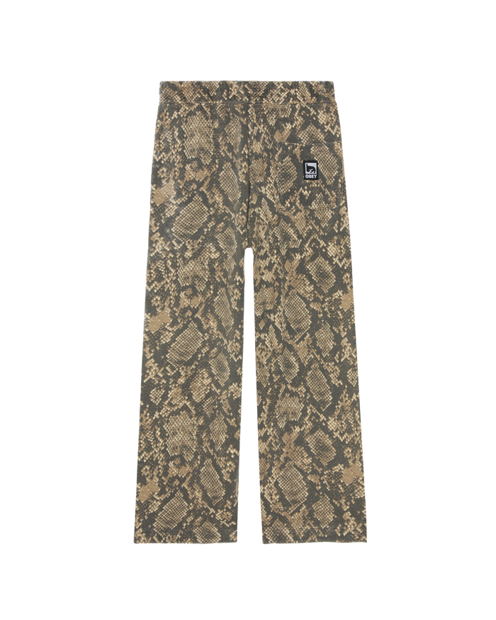 obey-post-sweatpant-dusty-vintage-rattlesnake - alternate view