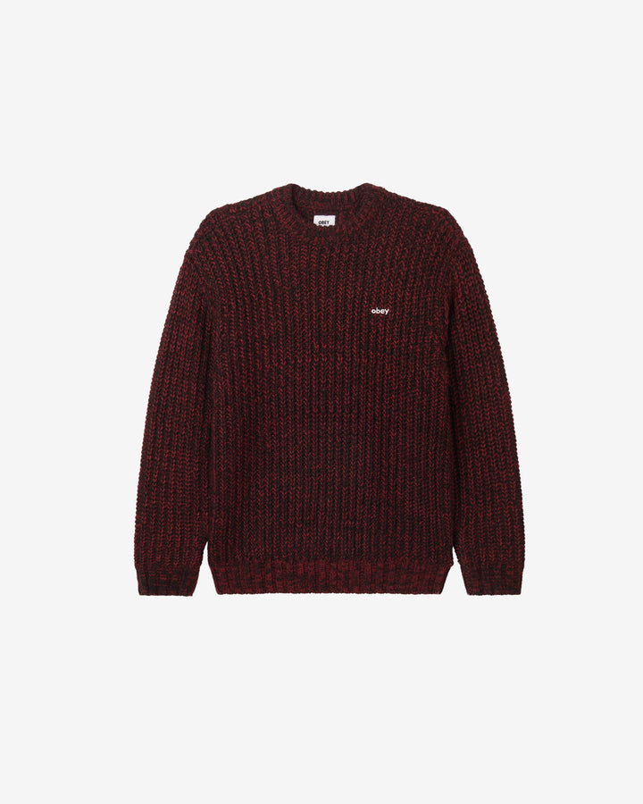 ANTHONY SWEATER ZINFANDEL MULTI