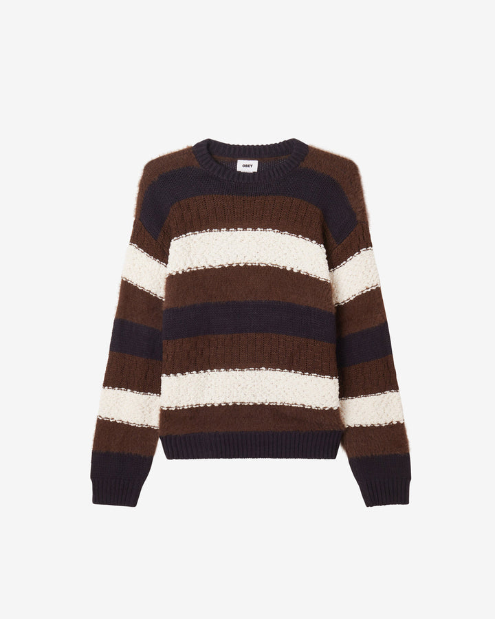 CHARLES SWEATER BROWN MULTI