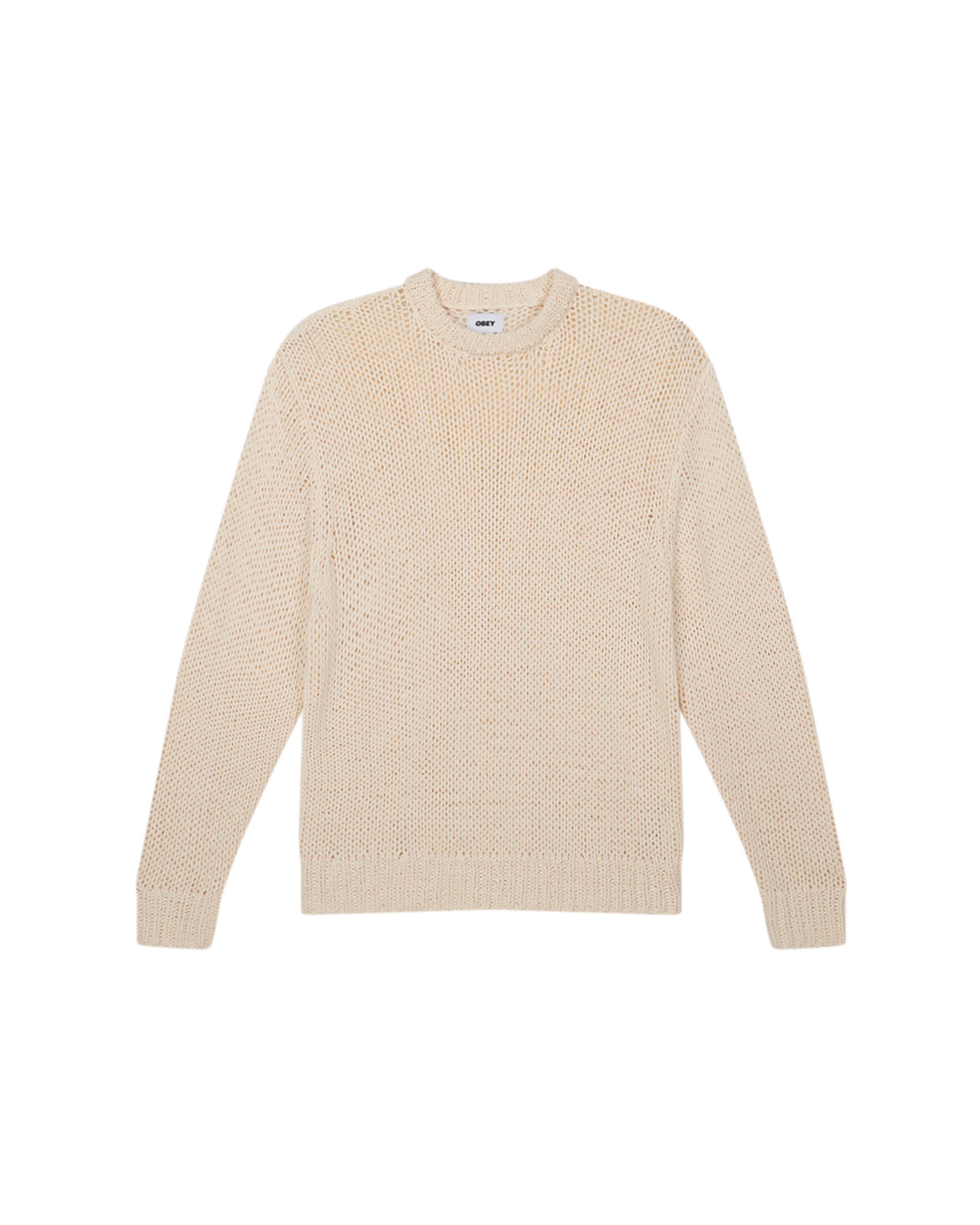 obey phim sweater unbleached