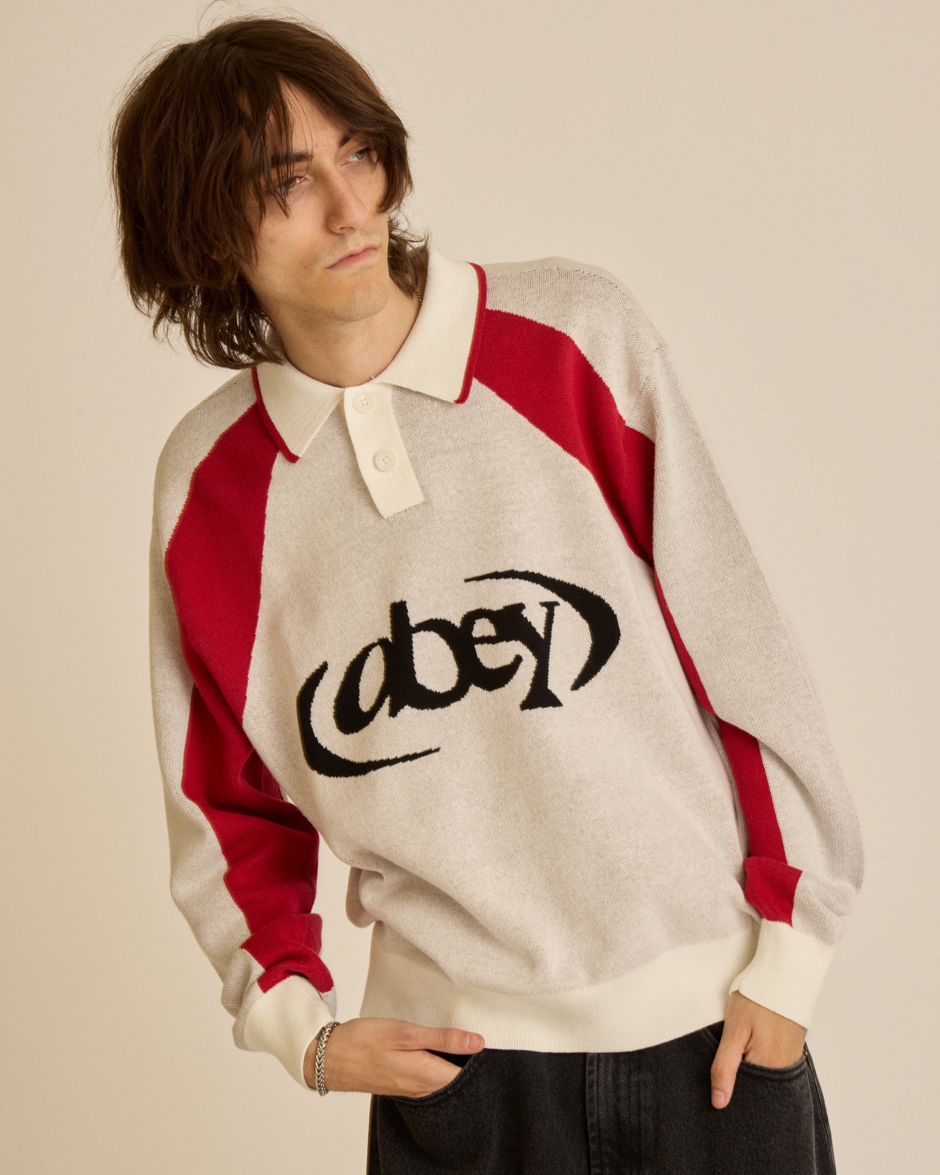 SOCCER POLO SWEATER – OBEY CLOTHING EU