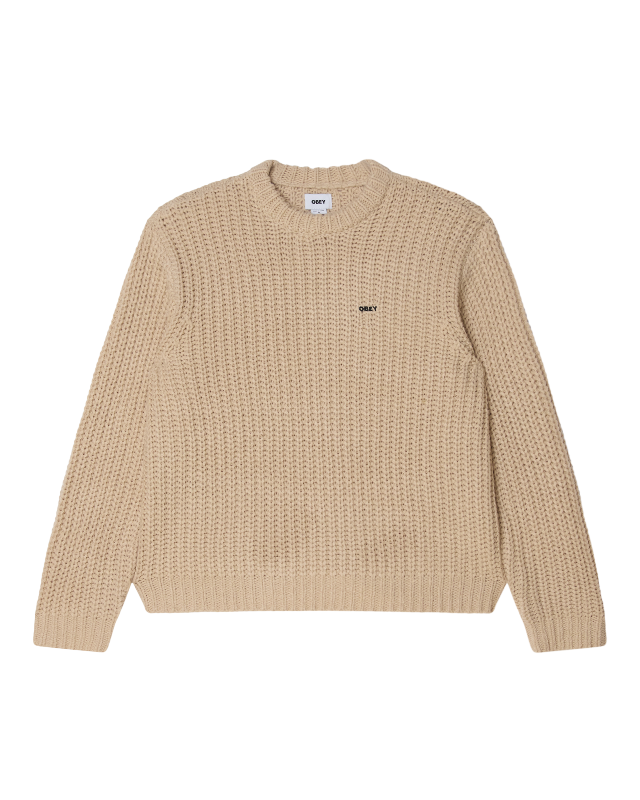 OBEY BOLD CHUNKY SWEATER