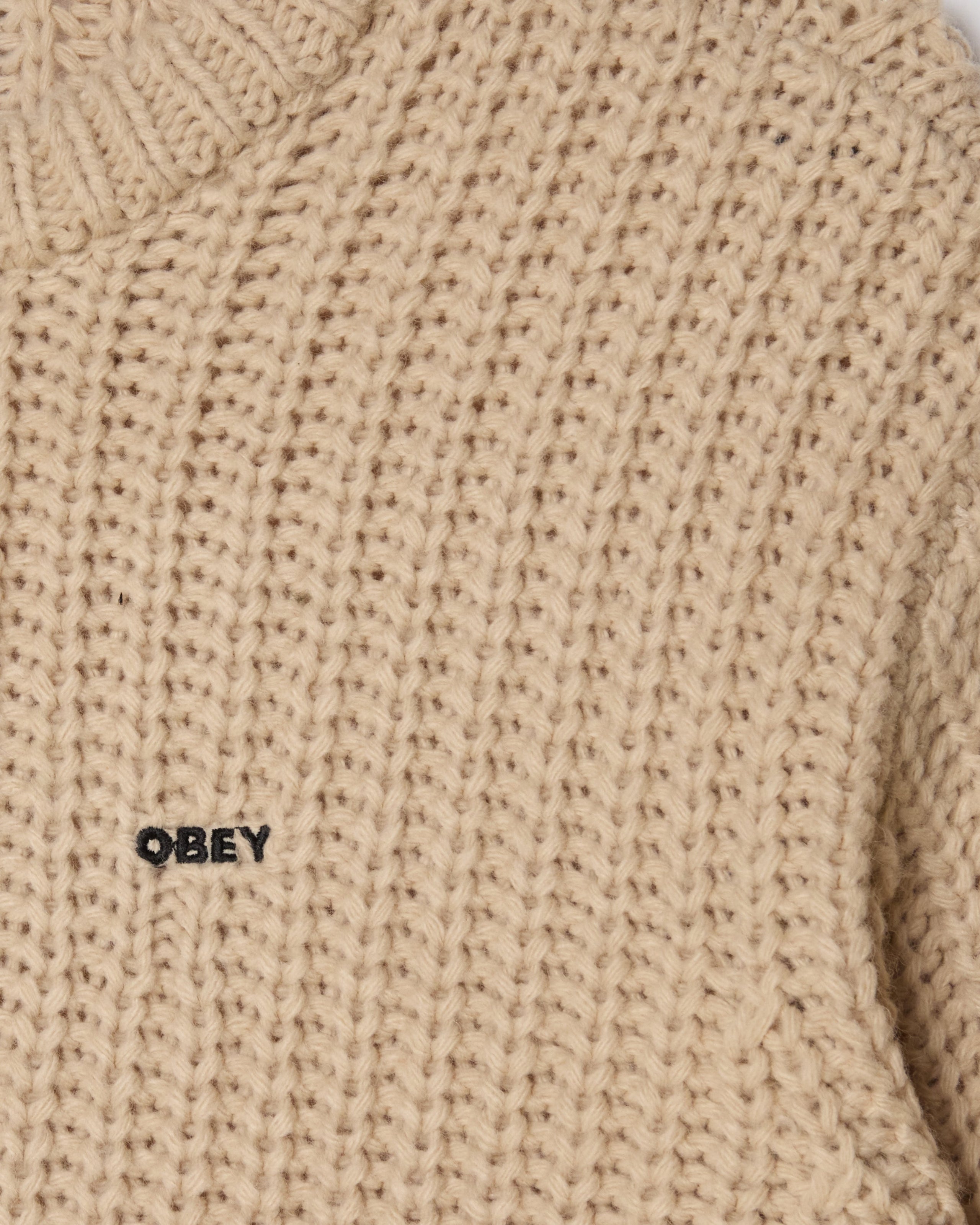 OBEY BOLD CHUNKY SWEATER