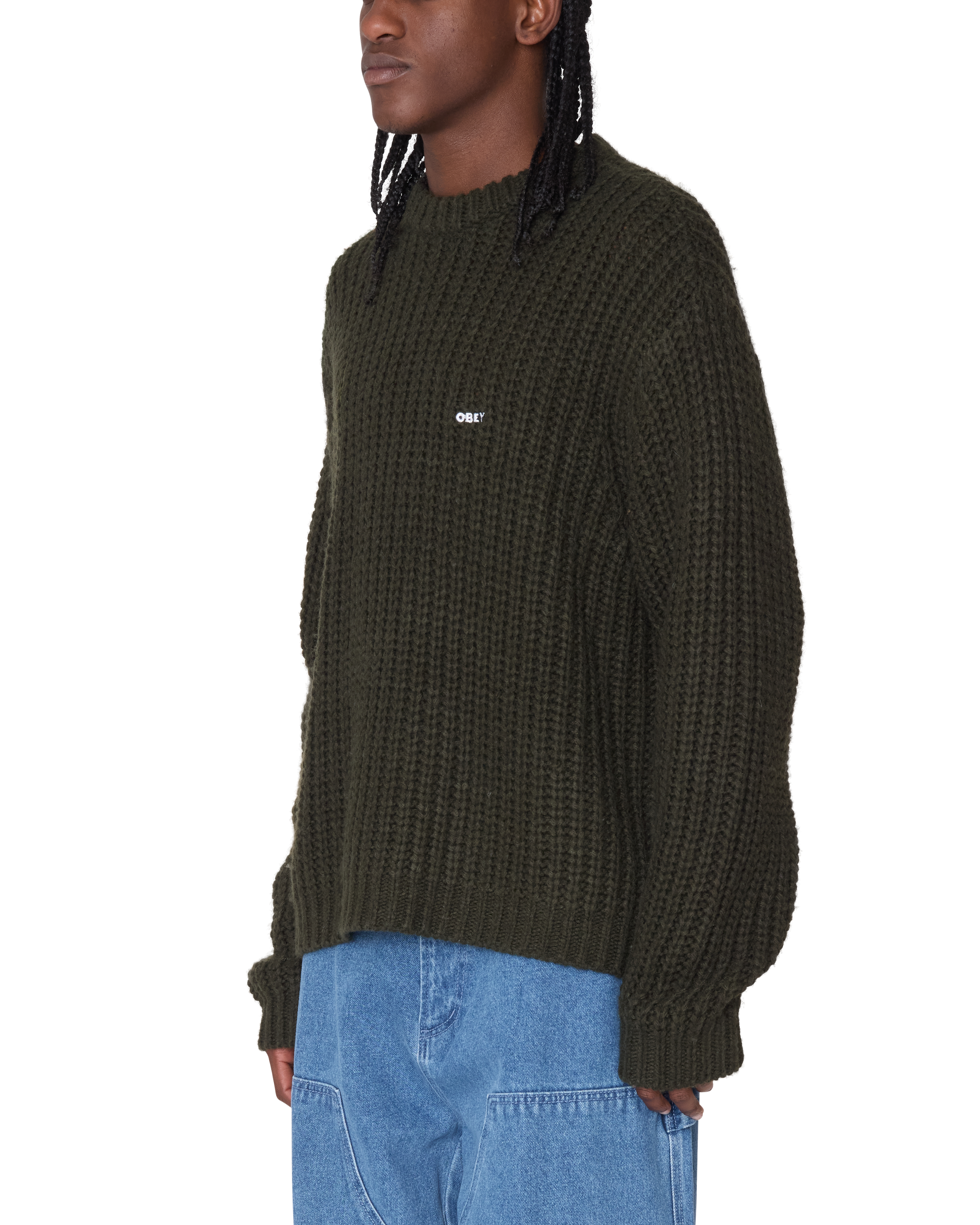 OBEY BOLD CHUNKY SWEATER