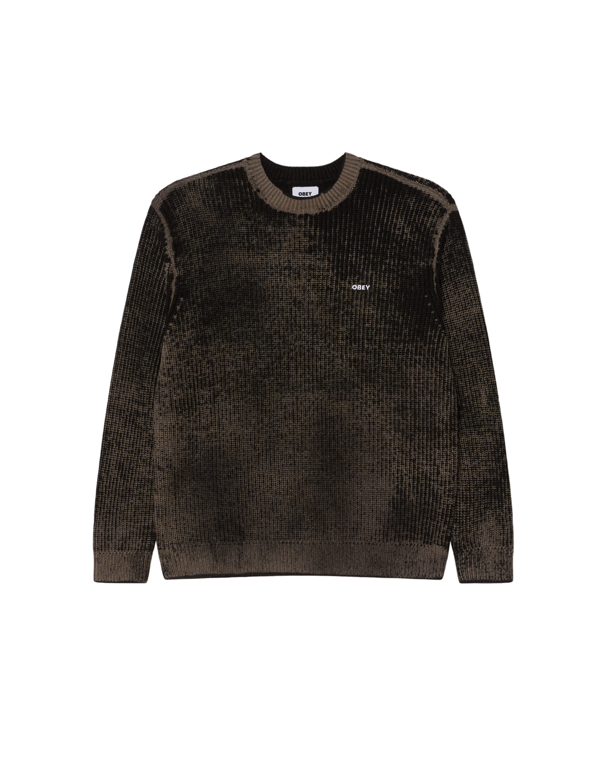 OBEY SPRAY EFFECT SWEATER
