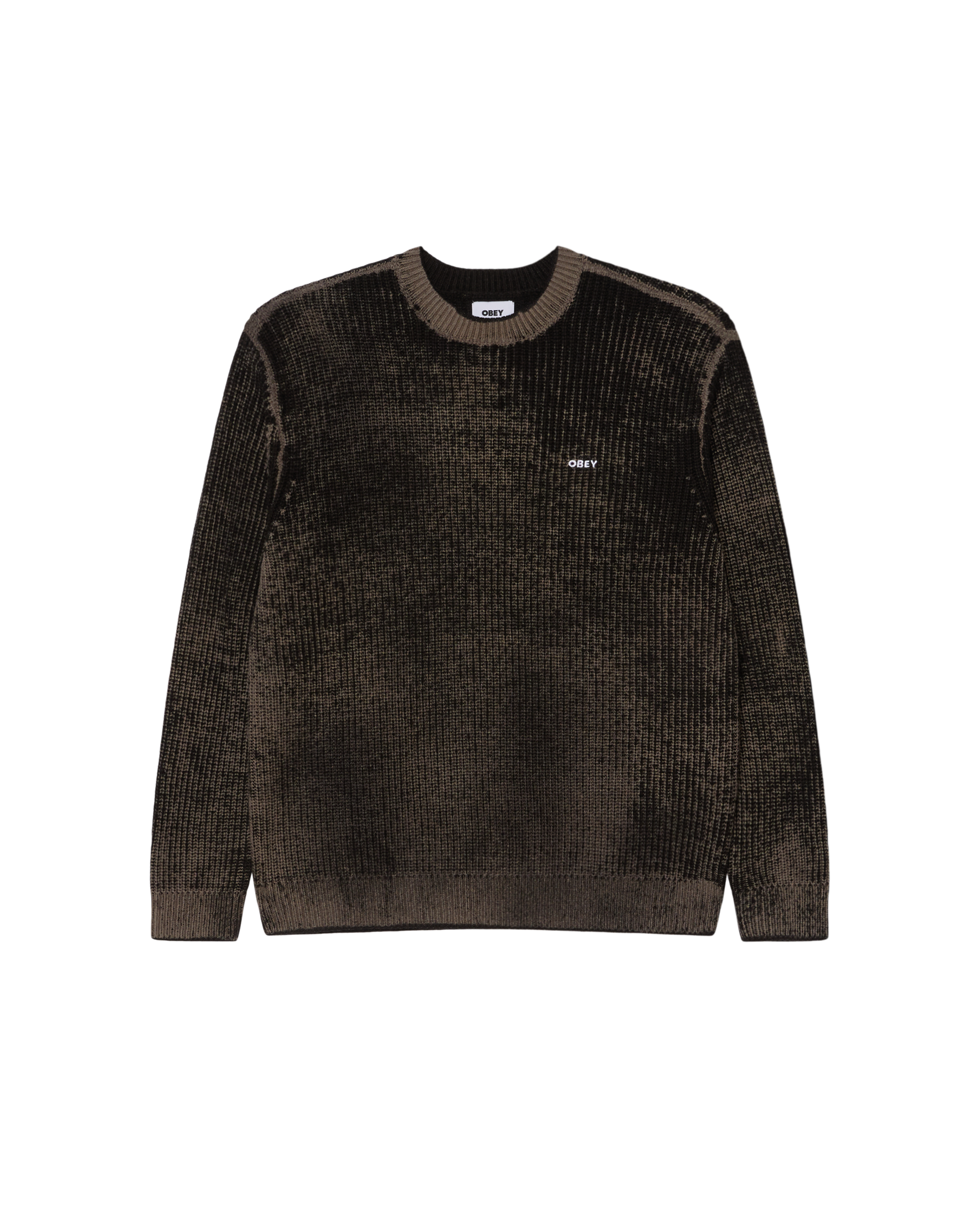OBEY SPRAY EFFECT SWEATER