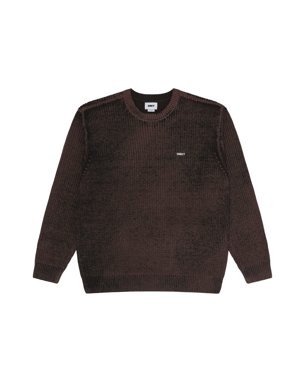 obey-spray-effect-sweater-morel-multi