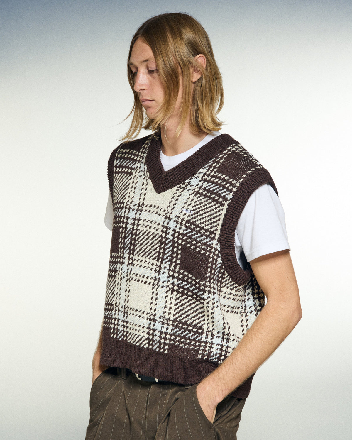 AVON PLAID VEST