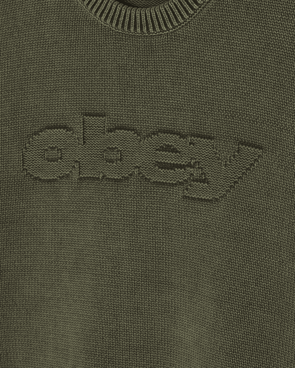 FADE WASH SPEED LOGO SWEATER (zoomed)