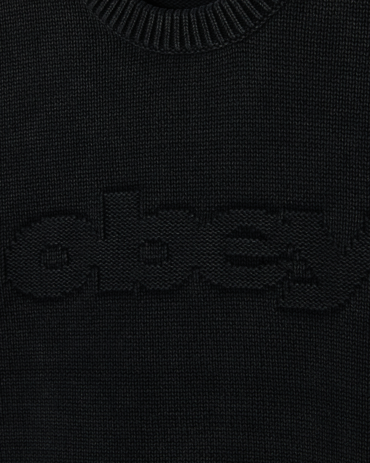 FADE WASH SPEED LOGO SWEATER (zoomed)