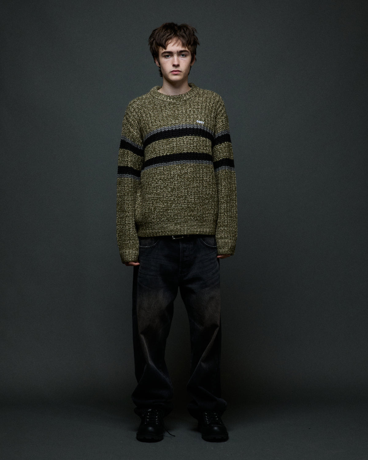 obey-alden-sweater-green-multi (zoomed)