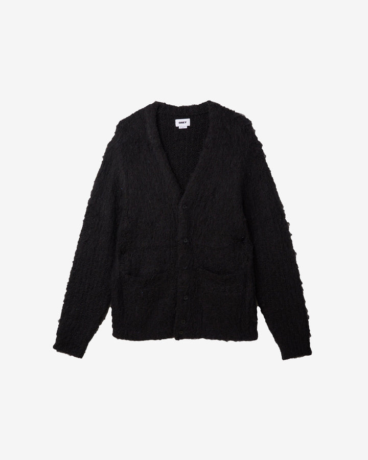 PATRON CARDIGAN BLACK