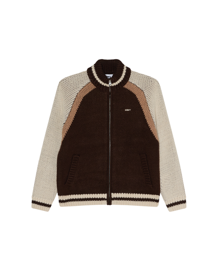 AVEN ZIP UP SWEATER