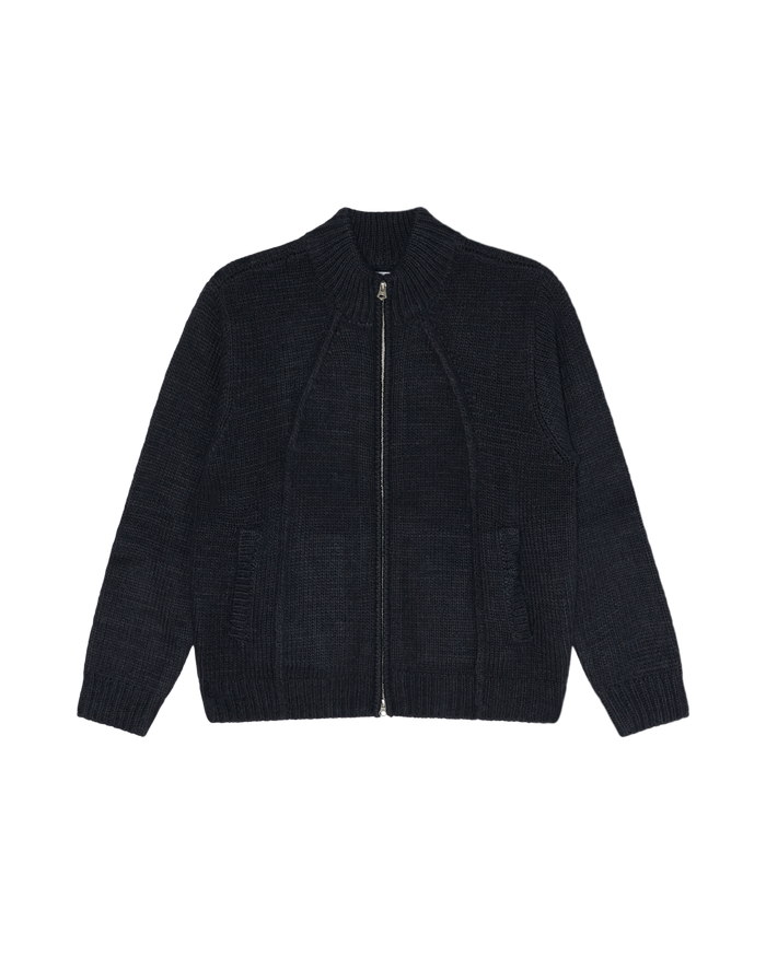 RYO ZIP UP CARDIGAN