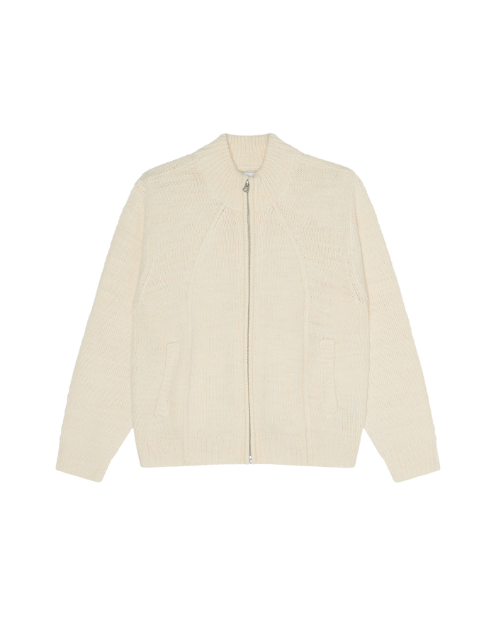 RYO ZIP UP CARDIGAN