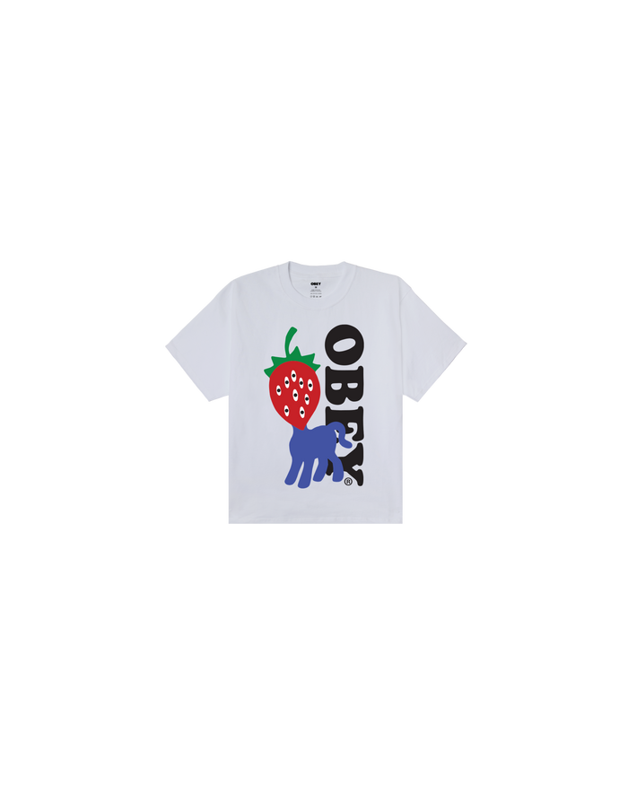 KIDS OBEY STRAWBERRY T-SHIRT