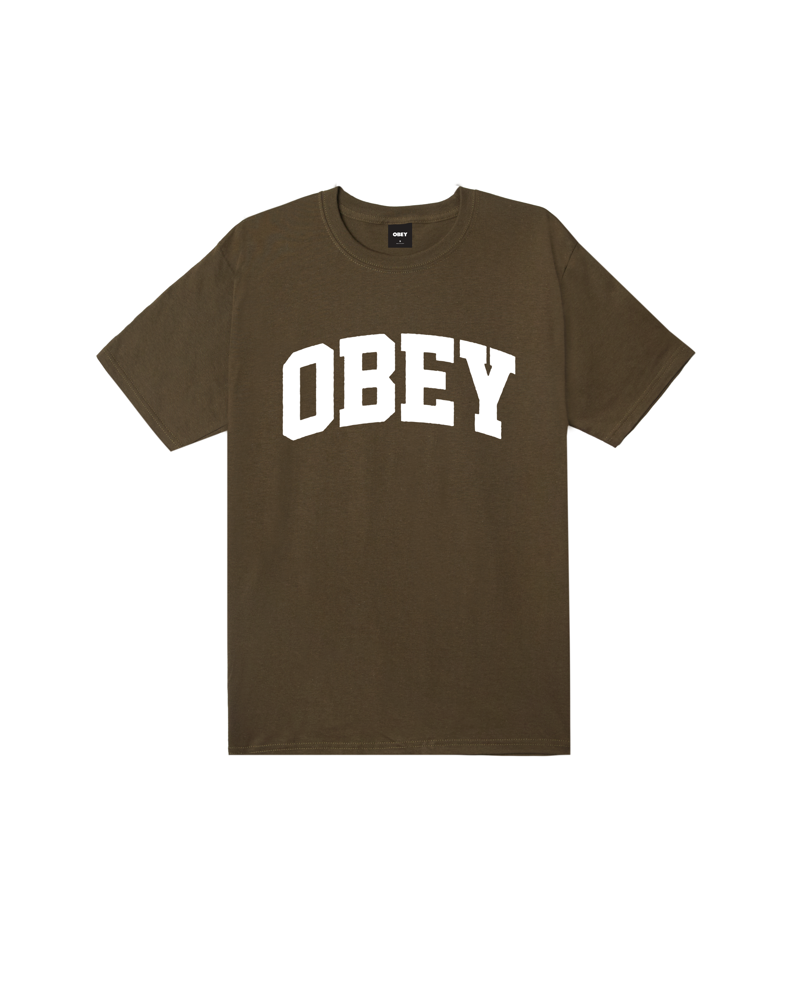 obey-collegiate-standard-t-shirt-olive (zoomed)