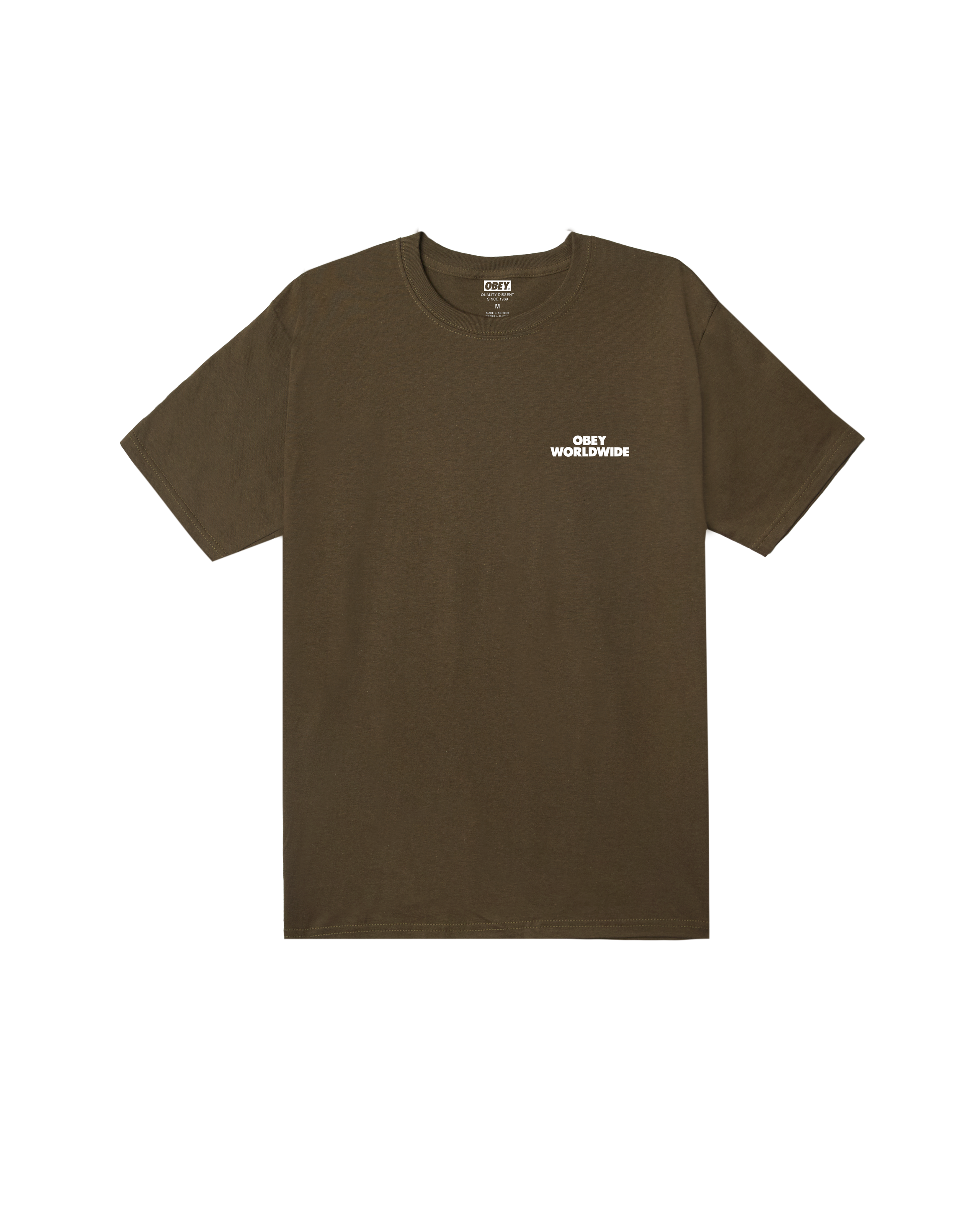 obey-worldwide-standard-t-shirt-olive (zoomed)