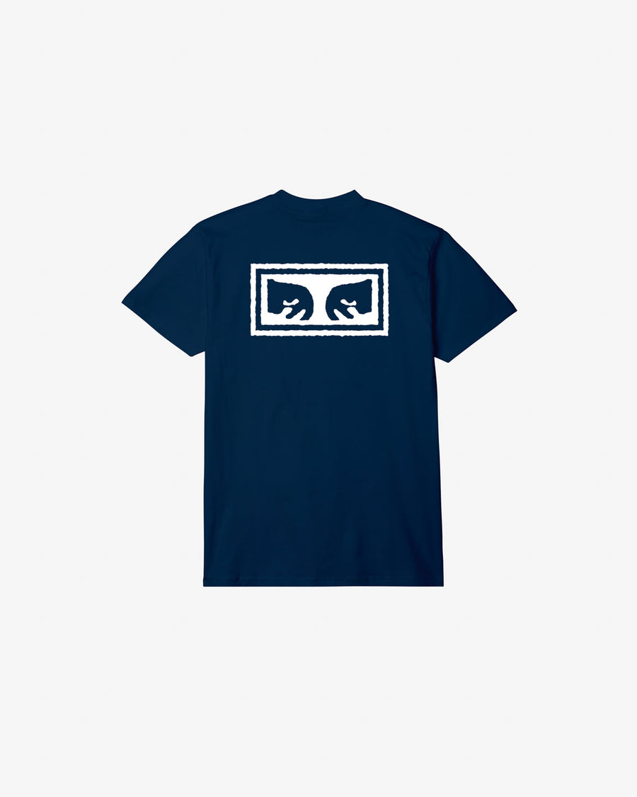 obey eyes iii classic t shirt navy