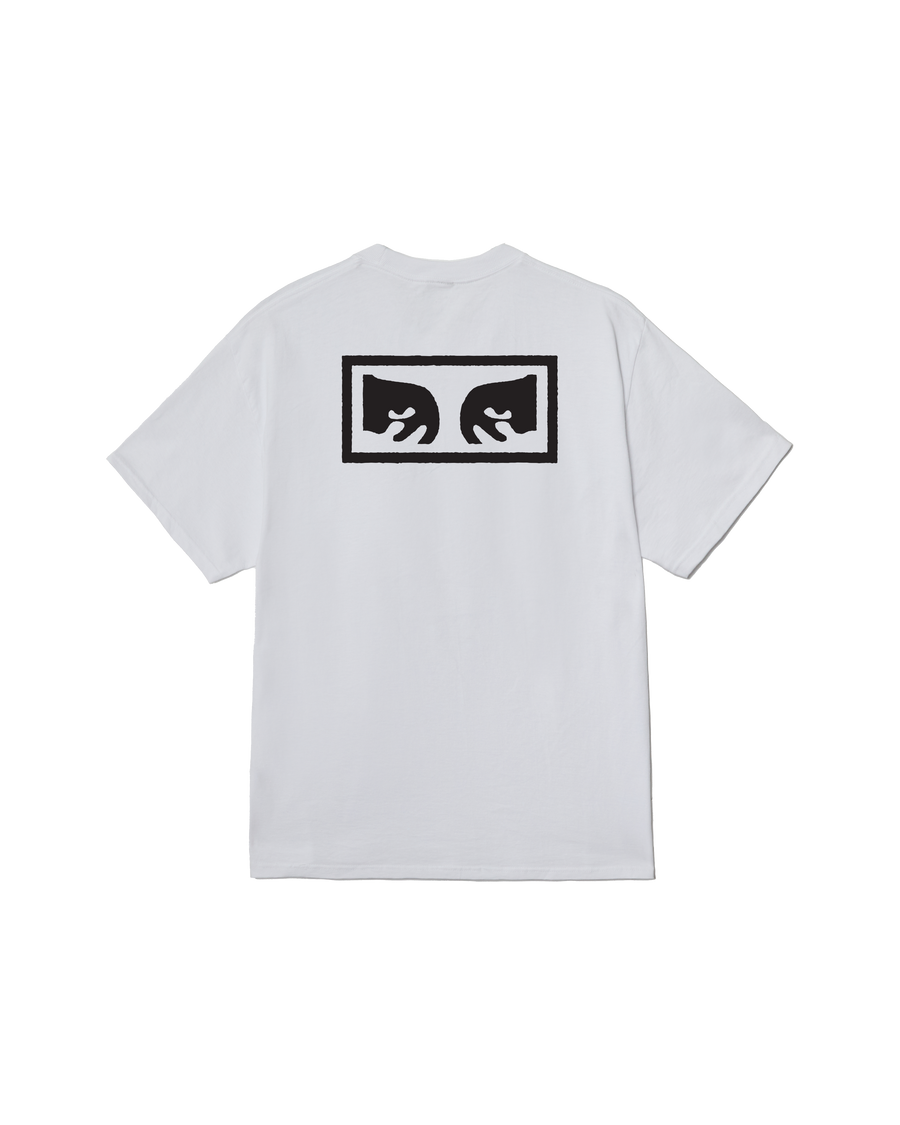 obey eyes iii classic t shirt white