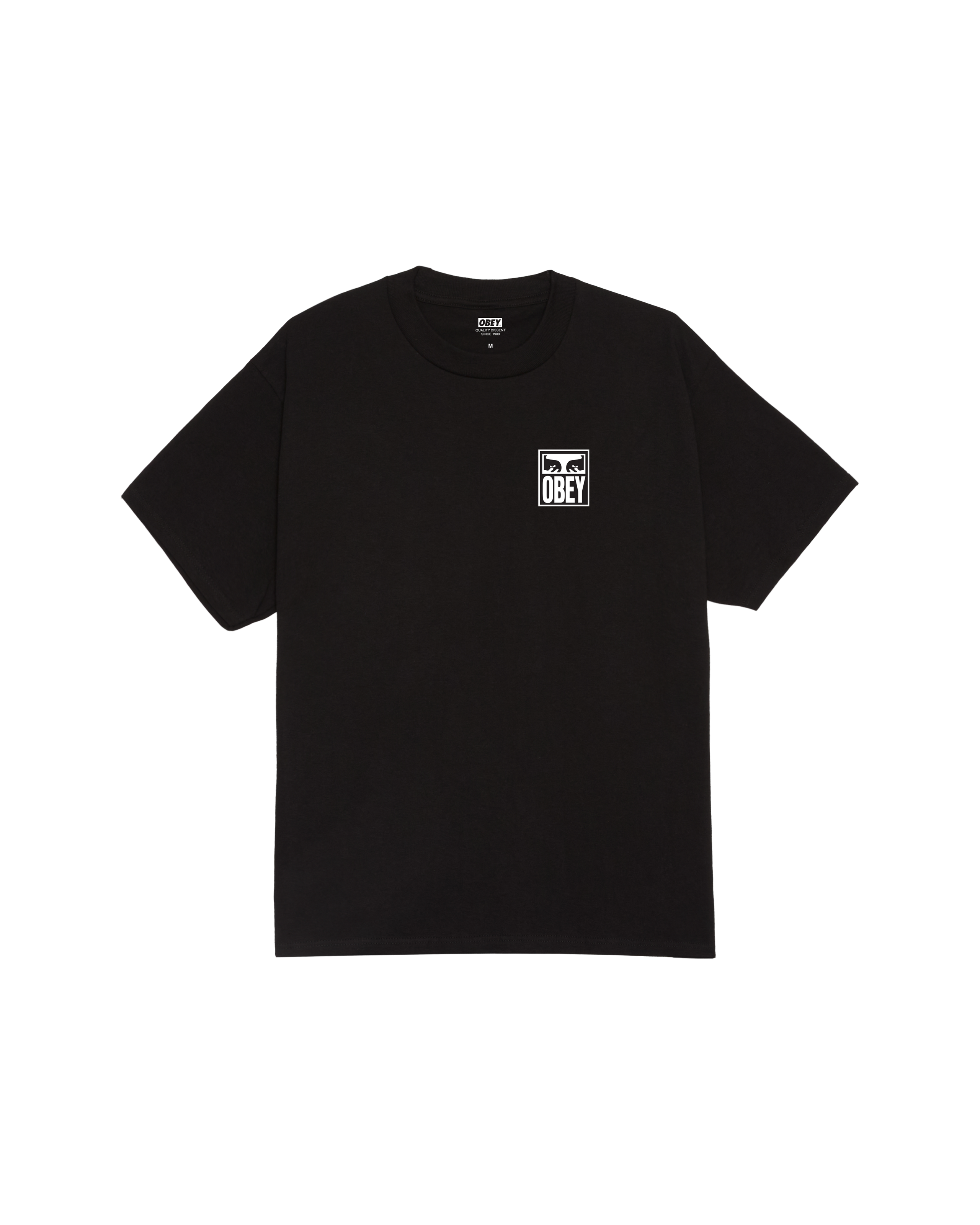 obey eyes icon ii classic t shirt black