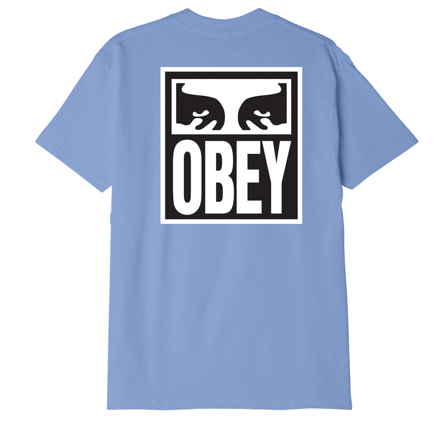 obey eyes icon ii classic t shirt digital violet