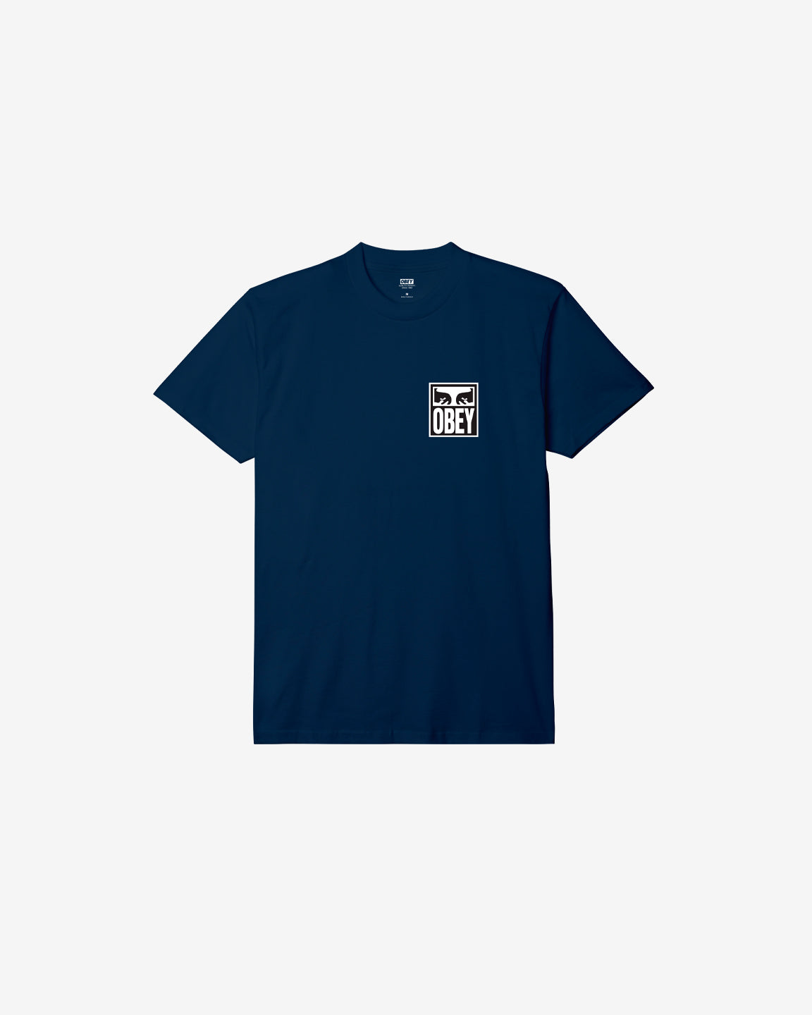 obey eyes icon ii classic t shirt navy