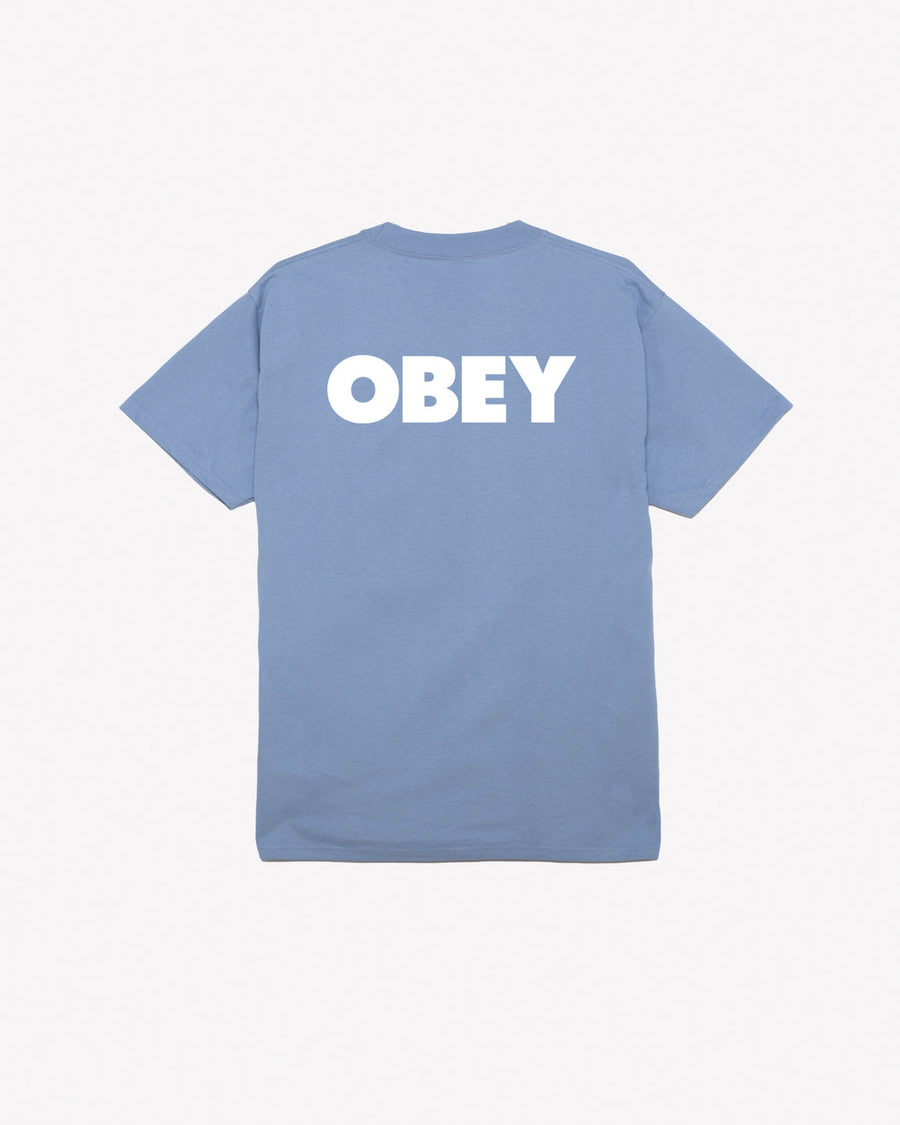 obey bold obey ii classic t shirt digital violet