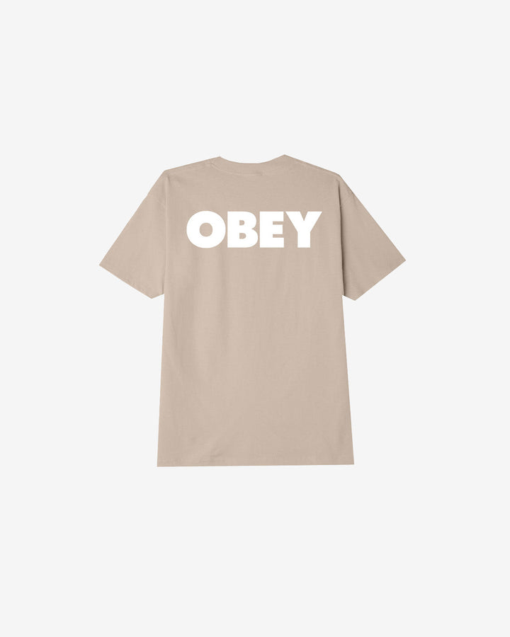 BOLD OBEY II CLASSIC T-SHIRT SAND