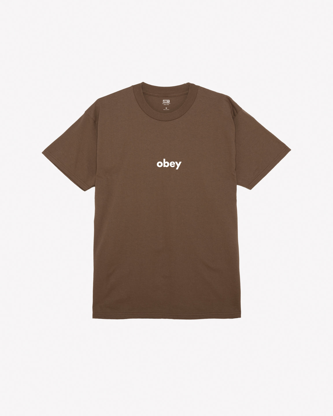 obey lowercase ii classic t shirt silt