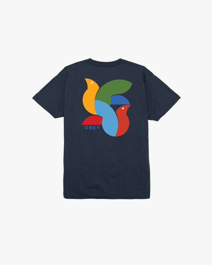 BIRD CLASSIC T-SHIRT NAVY