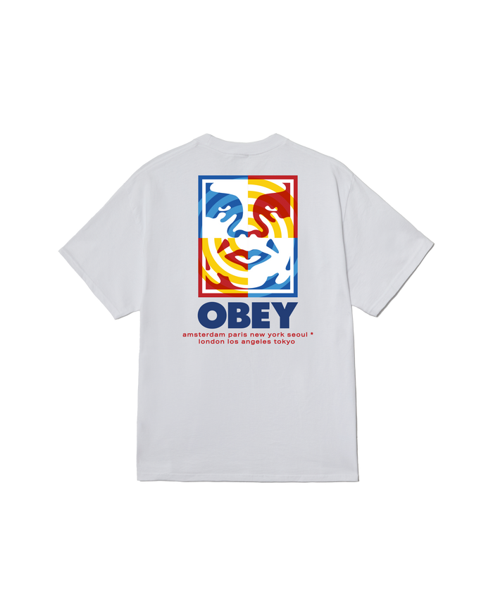 obey target icon classic t shirt white