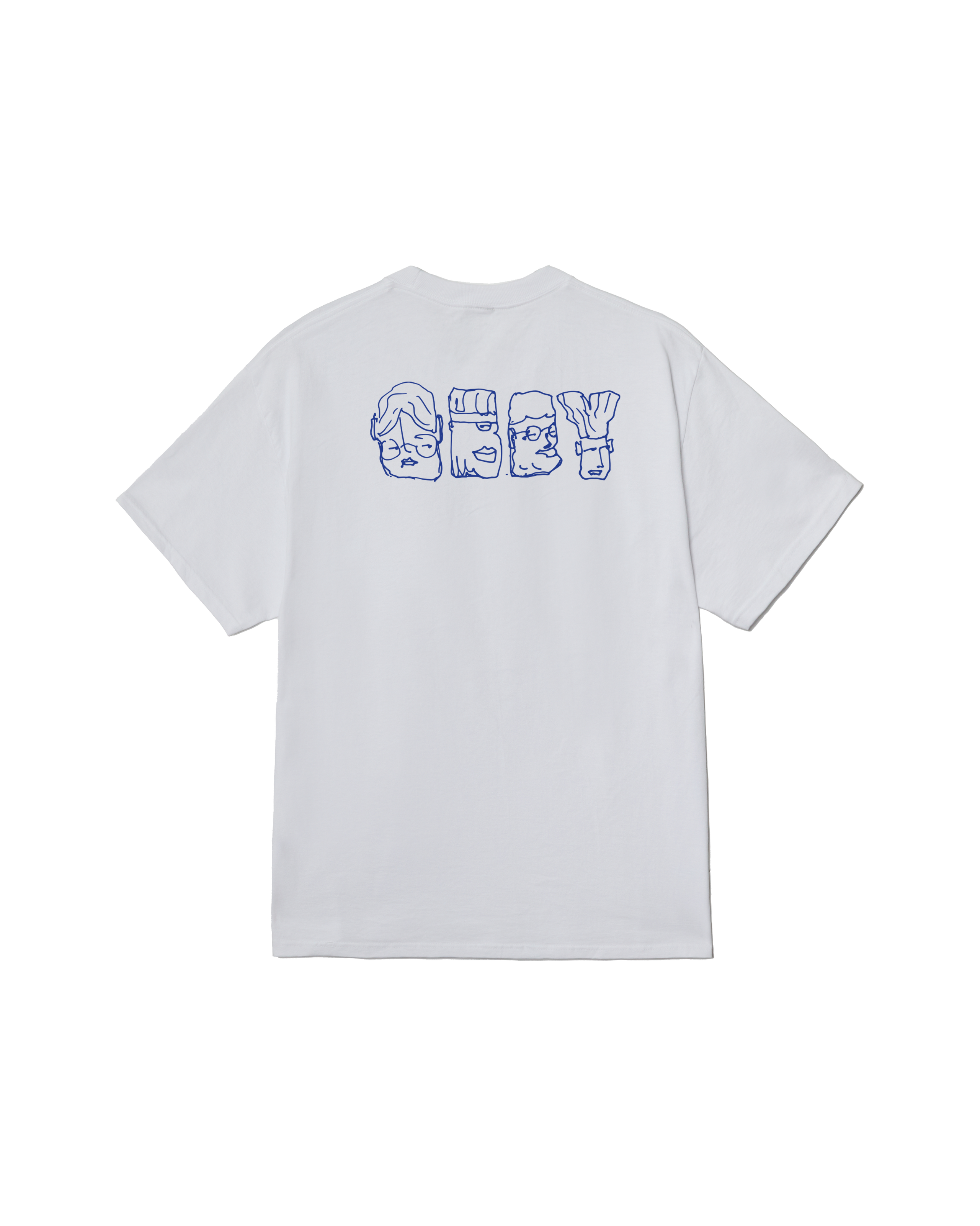 obey abstract things classic t shirt white
