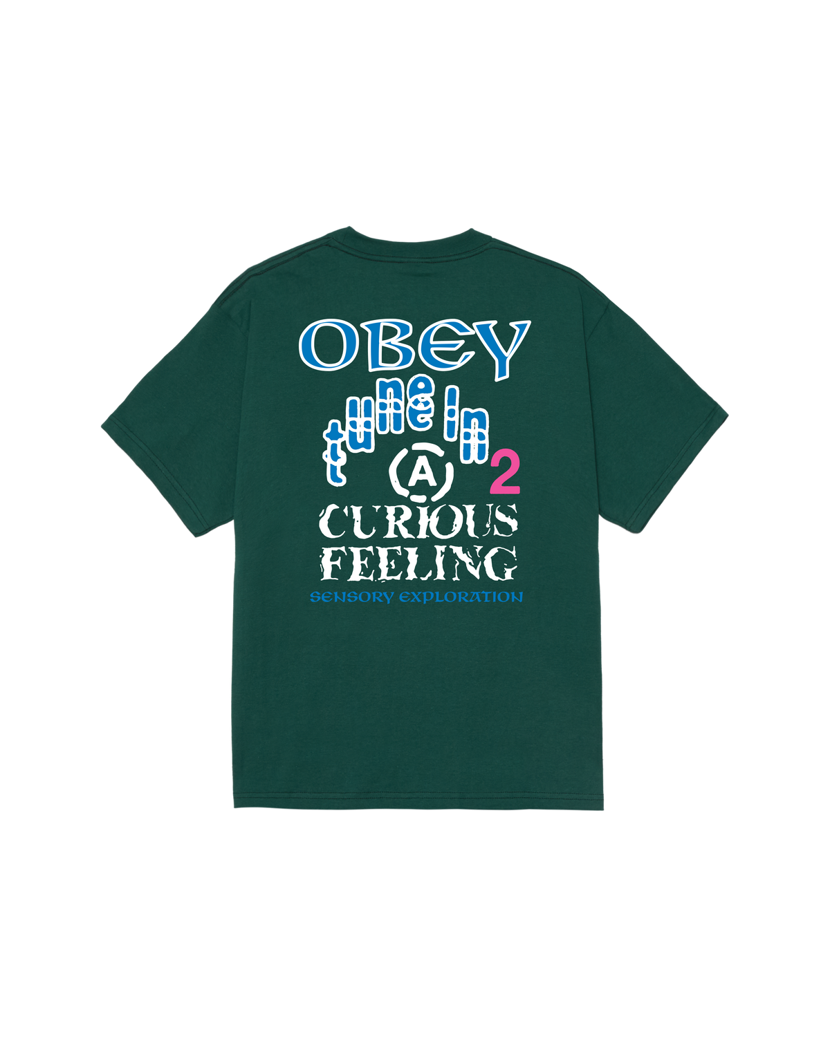 obey sensory exploration classic t shirt rain forest