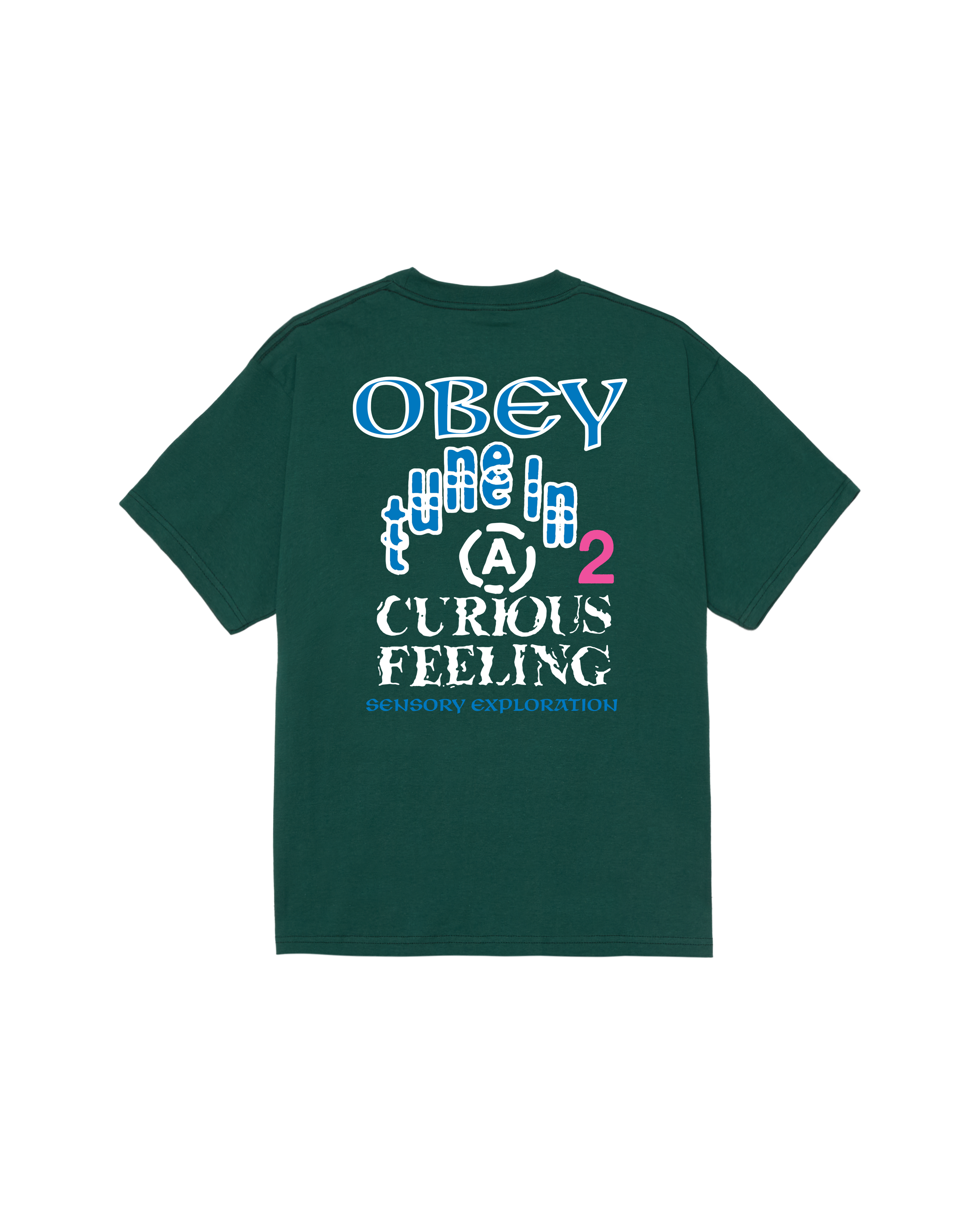 obey sensory exploration classic t shirt rain forest