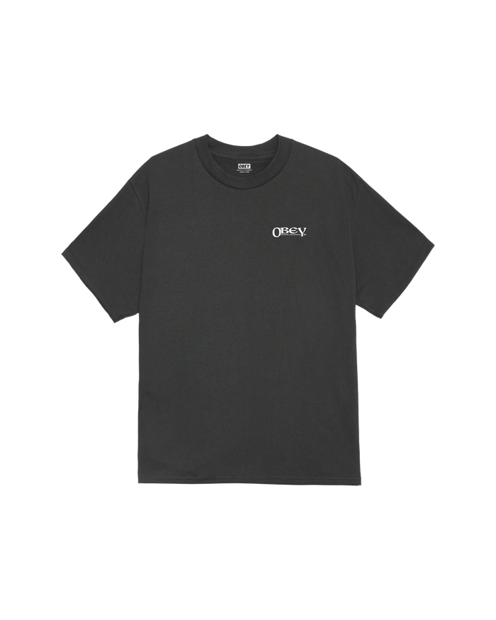 obey sensory exploration classic t shirt vintage black