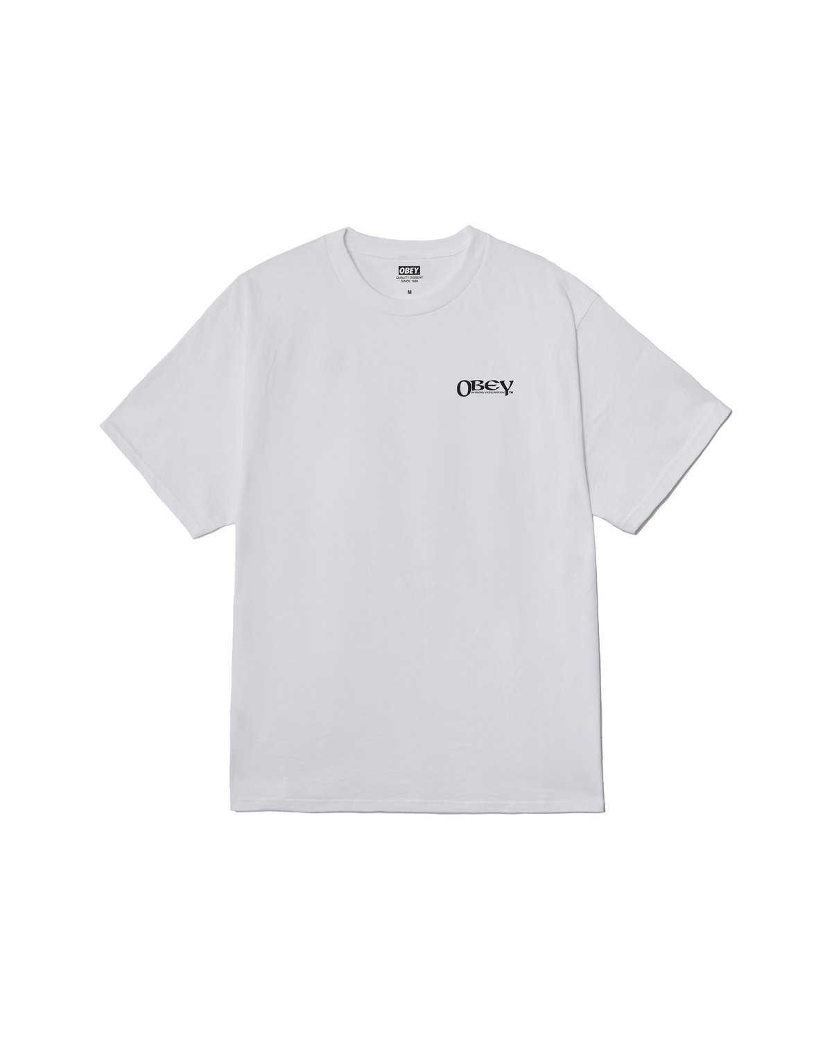 obey sensory exploration classic t shirt white