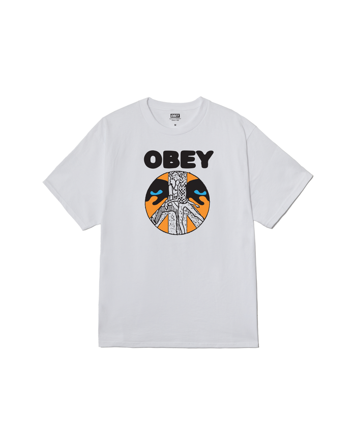 obey psychic youth systems classic t shirt white