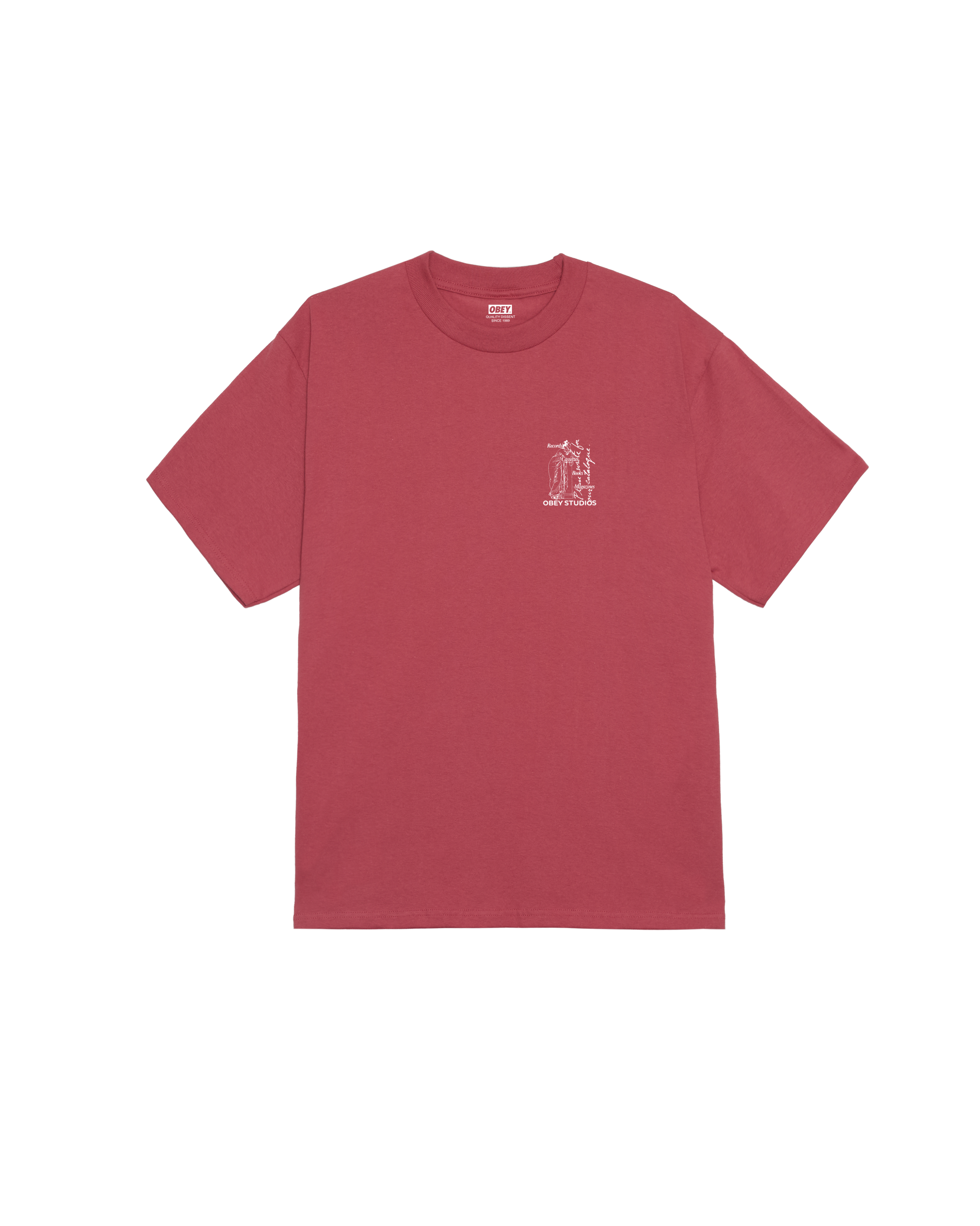 OBEY STUDIOS CATALOGUE CLASSIC T-SHIRT
