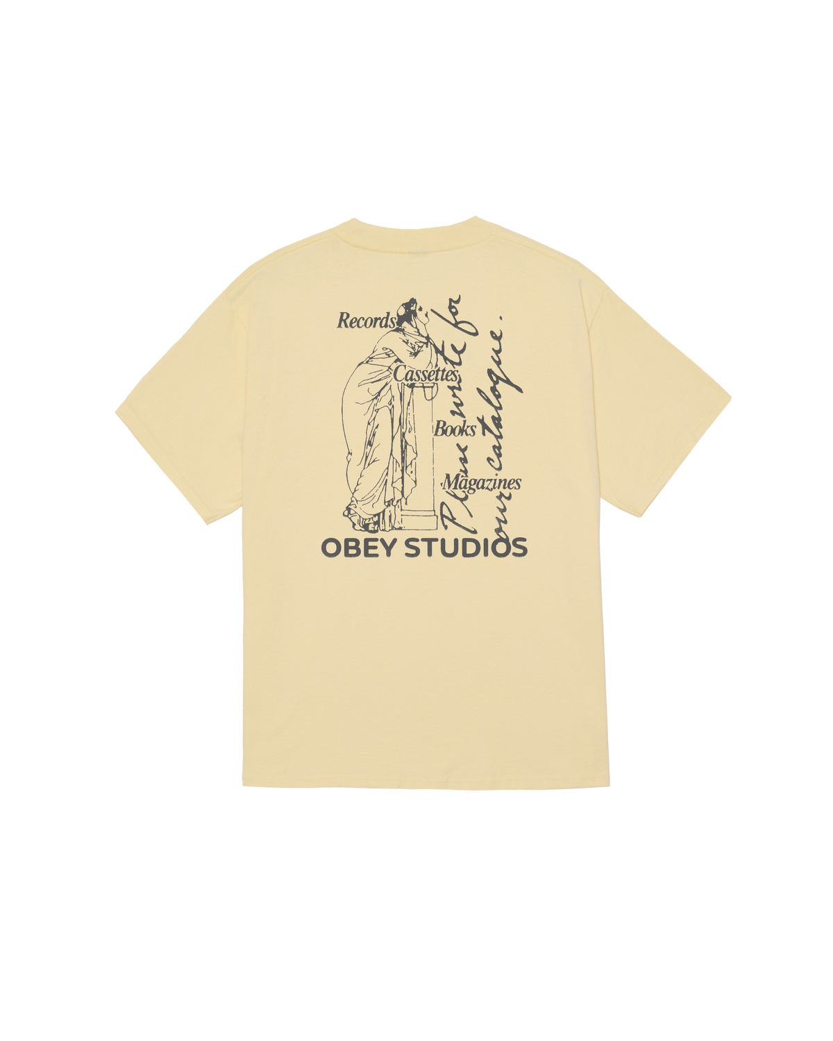 OBEY STUDIOS CATALOGUE CLASSIC T-SHIRT
