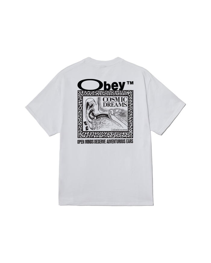 obey cosmic dreams classic t shirt white