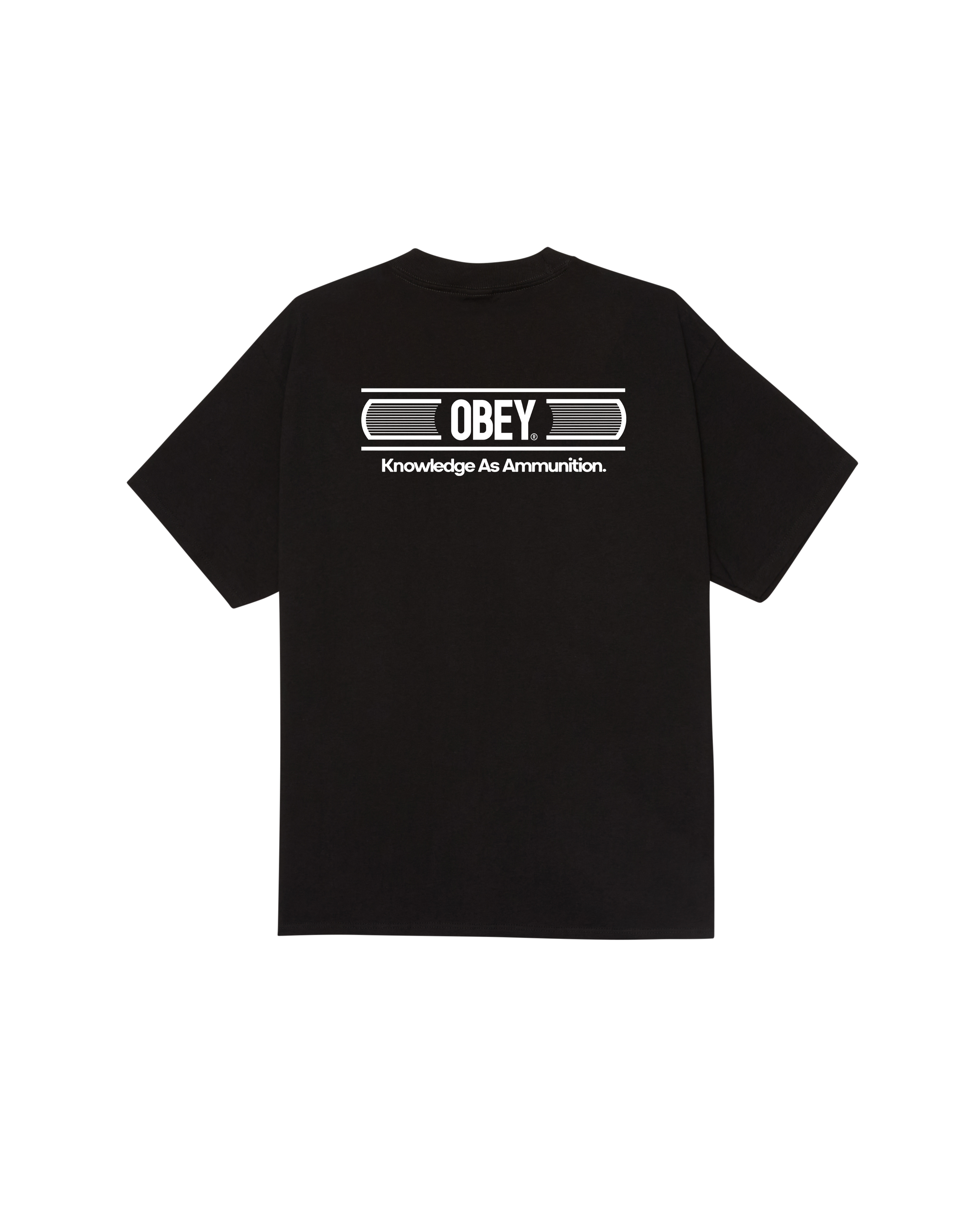 KNOWLEDGE AS AMMUNITION CLASSIC T-SHIRT (zoomed)