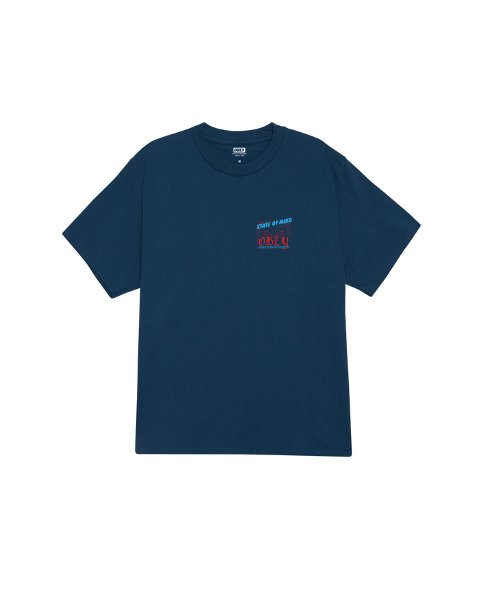 obey-state-of-mind-classic-t-shirt-harbor-blue - alternate view