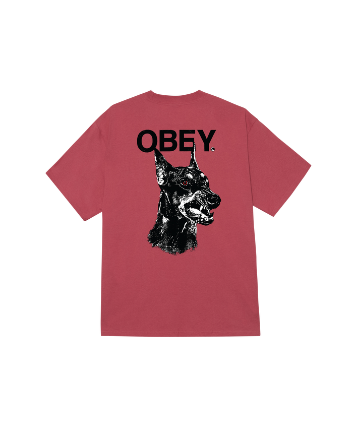 obey-doberman-classic-t-shirt-mineral-red